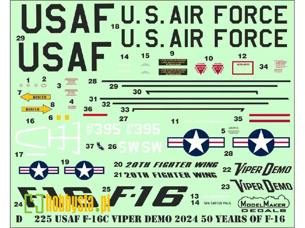 Usaf F-16c Viper Demo 2024, 50 Years Of F-16 - image 1 Usaf F-16c Viper Demo 2024, 50 Years Of F-16 - image 1