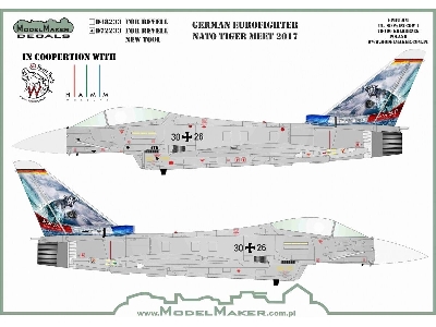 German Eurofighter Nato Tiger Meet 2017 (For Revell Kits) - image 1