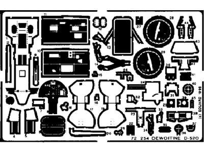 D-520 1/72 - Tamiya - image 1