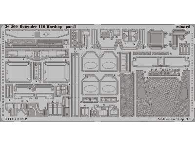 Defender 110 hardtop 1/35 - Hobby Boss - image 2