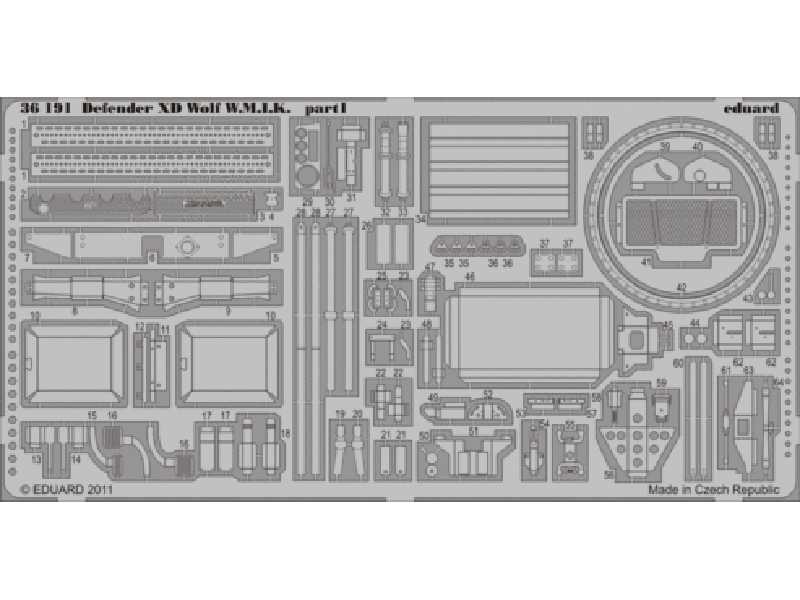 Defender XD Wolf W. M.I. K. 1/35 - Hobby Boss - image 1