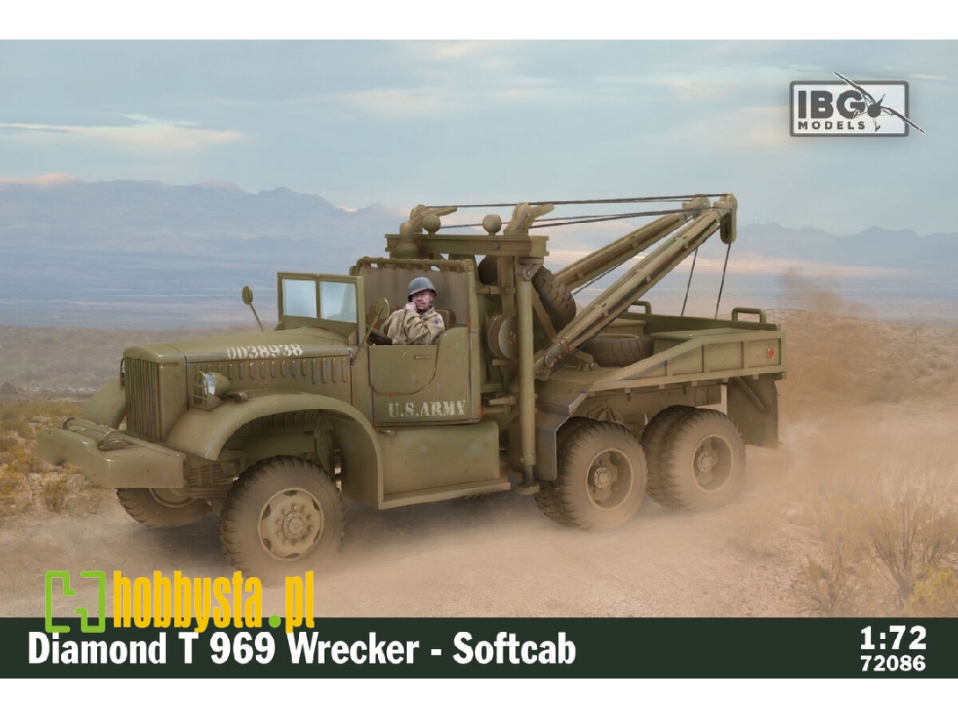 Diamond T 969 Wrecker - Softcab - image 1 Diamond T 969 Wrecker - Softcab - image 1