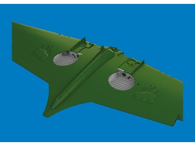 P-40 wheel bays PRINT 1/48 - EDUARD - image 2