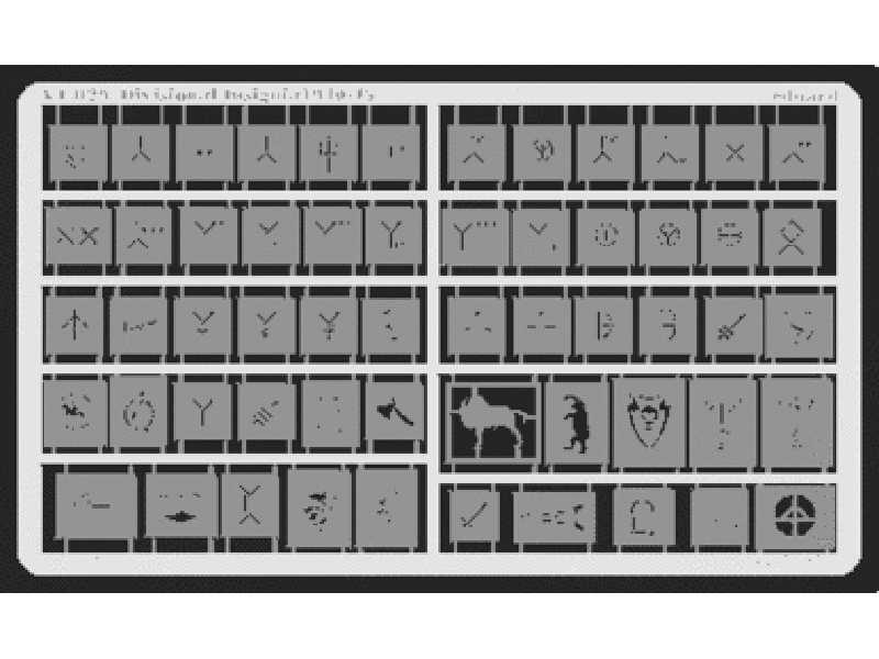  Divisional Insignia 1940-45 1/35 - masks - image 1