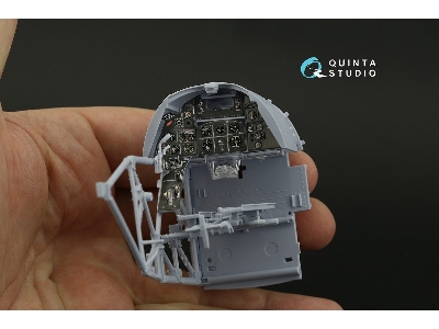 Hawker Typhoon Mk.Ib (Car Door Version) - 3d-printed & Coloured Interior (For Airfix Kits) - image 8