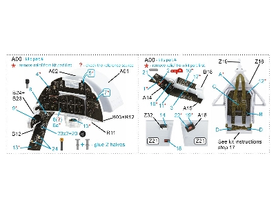 Hawker Typhoon Mk.Ib (Car Door Version) - 3d-printed & Coloured Interior (For Airfix Kits) - image 12