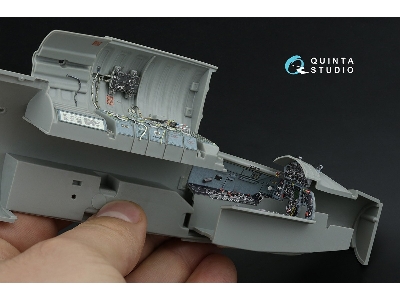 F-104 A - 3d-printed & Coloured Interior On Decal Paper (For Italeri Kits) - image 7