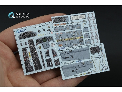 F-104 A - 3d-printed & Coloured Interior On Decal Paper (For Italeri Kits) - image 12