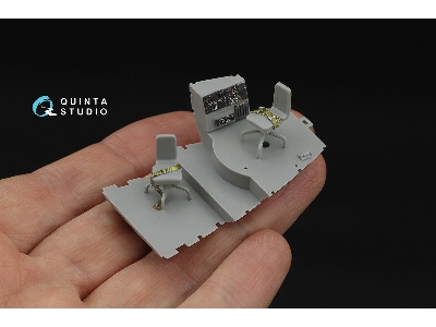 Boeing B-17 G - 3d-printed & Coloured Interior On Decal Paper (For Hk Models Kits) - image 4