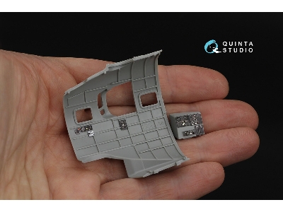 Boeing B-17 G - 3d-printed & Coloured Interior On Decal Paper (For Hk Models Kits) - image 5