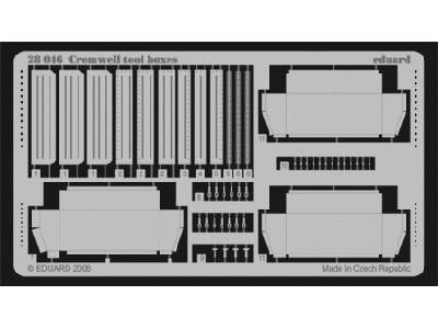 Cromwell tool boxes 1/48 - Tamiya - image 1