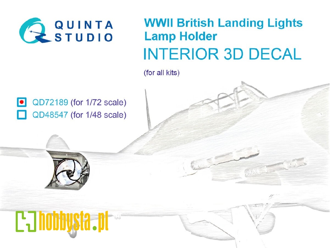 Lamp Holder For Wwii British Landing Lights 3d-printed & Coloured Interior On Decal Paper (For All Kits) - image 1 Lamp Holder For Wwii British Landing Lights 3d-printed & Coloured Interior On Decal Paper (For All Kits) - image 1