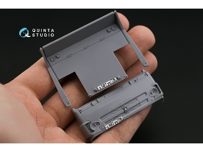 Kamaz-43509 - 3d-printed & Coloured Interior Small Version (For Zvezda Kits) - image 3