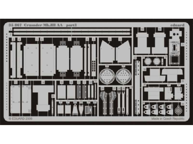 Crusader Mk. III AA 1/35 - Italeri - image 1