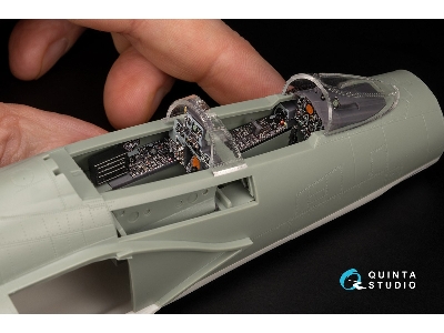 F-4 J Phantom Ii  - 3d-printed & Coloured Interior With 3d-printed Resin Parts (For Academy Kits / Small Version) - image 4