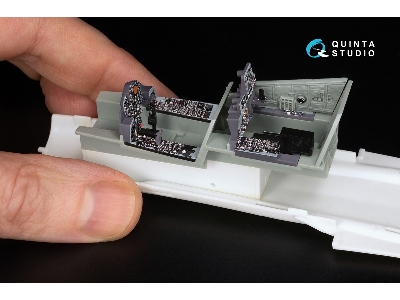 F-4 J Phantom Ii  - 3d-printed & Coloured Interior With 3d-printed Resin Parts (For Academy Kits / Small Version) - image 7