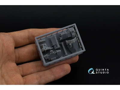 F-4 J Phantom Ii  - 3d-printed & Coloured Interior With 3d-printed Resin Parts (For Academy Kits / Small Version) - image 8