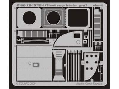 CH-47C/ HC-1 Chinook cargo interior 1/48 - Italeri - image 3