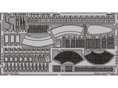 CH-47C/ HC-1 Chinook exterior 1/48 - Italeri - image 1