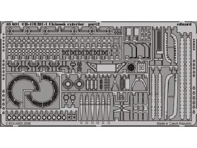 CH-47C/ HC-1 Chinook exterior 1/48 - Italeri - image 3