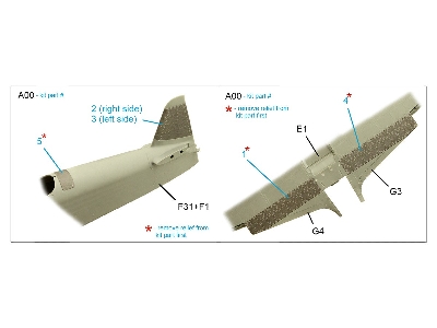 Yakovlew Yak-9 T - Flaps And Panels (For Zvezda Kits) - image 2