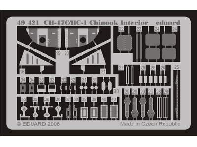 CH-47C/ HC-1 Chinook interior S. A. 1/48 - Italeri - image 1