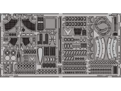 CH-47D Chinook exterior 1/72 - Trumpeter - image 1