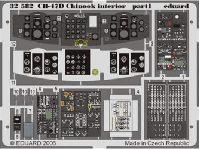 CH-47D Chinook interior 1/35 - Trumpeter - image 1