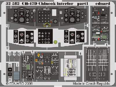 CH-47D Chinook interior 1/35 - Trumpeter - image 2