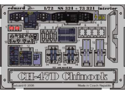 CH-47D Chinook interior S. A. 1/72 - Trumpeter - image 1
