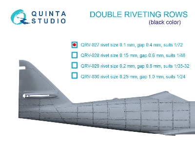 Double Riveting Rows (Rivet Size 0.10 Mm, Gap 0.4 Mm) - image 1