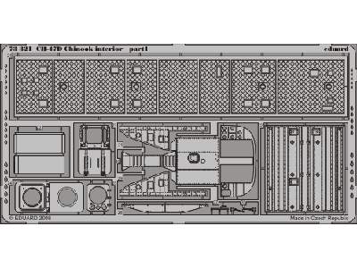CH-47D Chinook interior S. A. 1/72 - Trumpeter - image 3