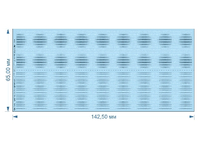 Triple Riveting Rows (Rivet Size 0.20 Mm, Gap 0.8 Mm) - image 3