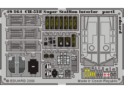 CH-53E interior 1/48 - Academy Minicraft - image 3