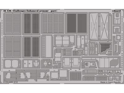 Challenger 2 Enhanced armour 1/35 - Trumpeter - image 1