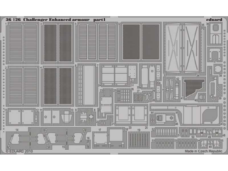 Challenger 2 Enhanced armour 1/35 - Trumpeter - image 1