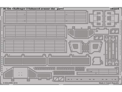 Challenger 2 Enhanced armour slat 1/35 - Trumpeter - image 1