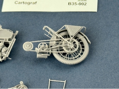 Wanderer 4ps 1916 Heeresmdell Motorcycle (3d-printed) - image 4