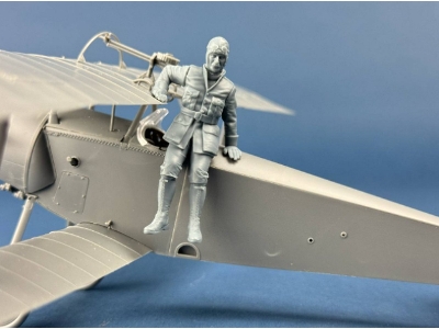 French Airman Jumping From His Nieuport - image 2