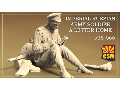 Imperial Russian Army Soldier A Letter Home - image 1