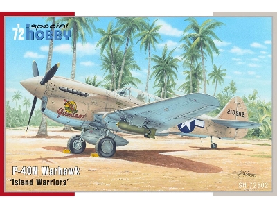 P-40n Warhawk 'island Warriors' - image 1