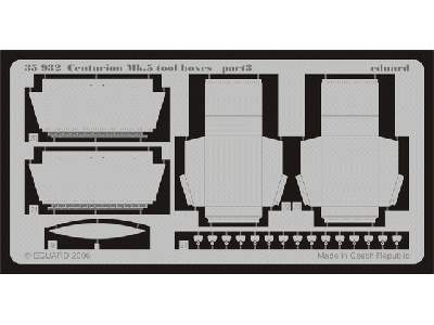 Centurion Mk.5 tool boxes 1/35 - Afv Club - image 4