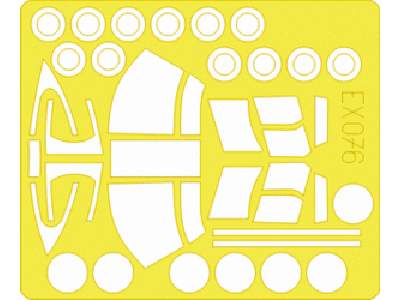  CH-46 1/48 - Academy Minicraft - masks - image 1