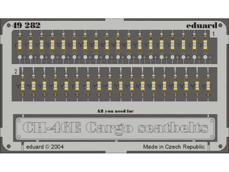 CH-46E/ D seatbelts cargo type 1/48 - Academy Minicraft - image 1