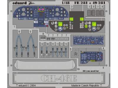 CH-46E interior 1/48 - Academy Minicraft - - image 1