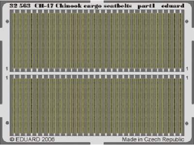 CH-47 Chinook cargo seatbelts 1/35 - Trumpeter - image 1