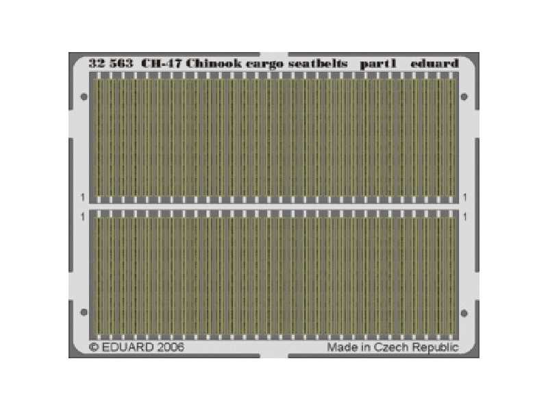 CH-47 Chinook cargo seatbelts 1/35 - Trumpeter - image 1