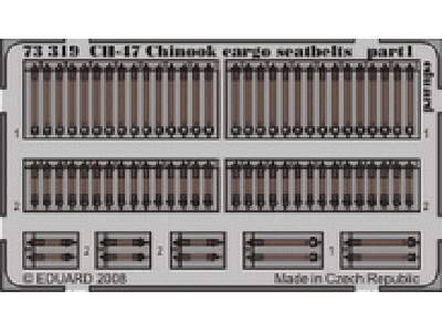 CH-47 Chinook cargo seatbelts 1/72 - Trumpeter - image 1