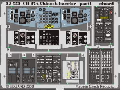 CH-47A Chinook interior 1/35 - Trumpeter - image 1