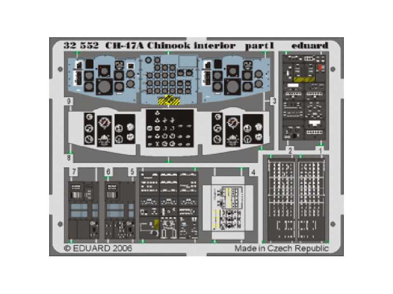 CH-47A Chinook interior 1/35 - Trumpeter - image 1